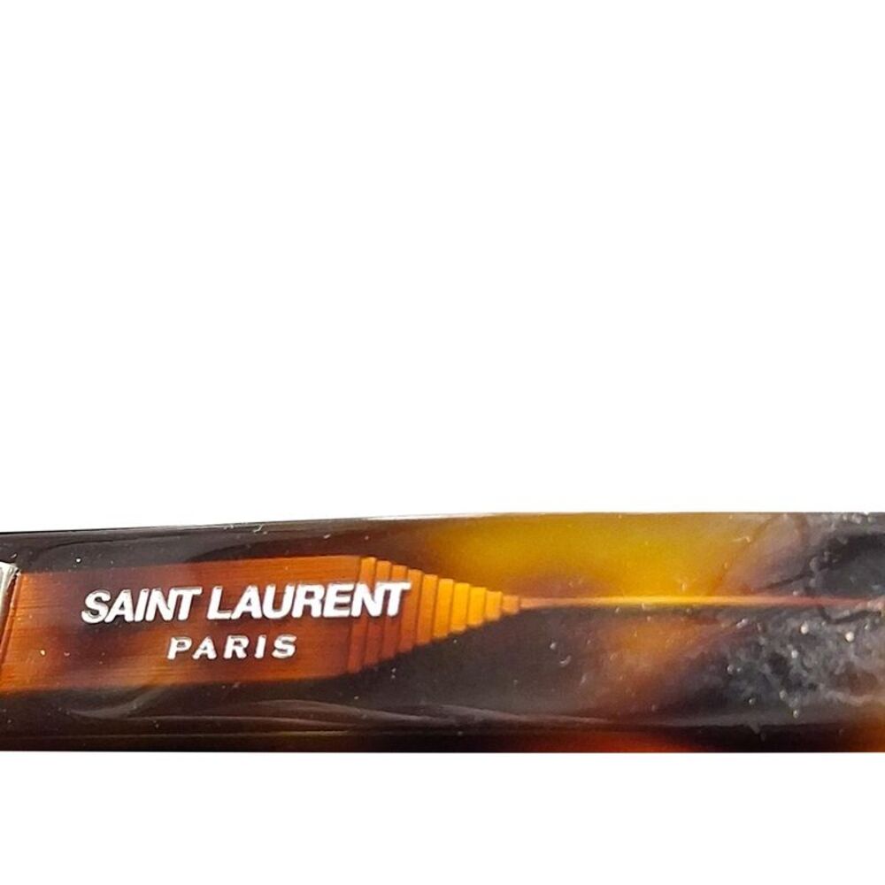 Saint Laurent Tortoiseshell-Effect Sunglasses In … - image 7
